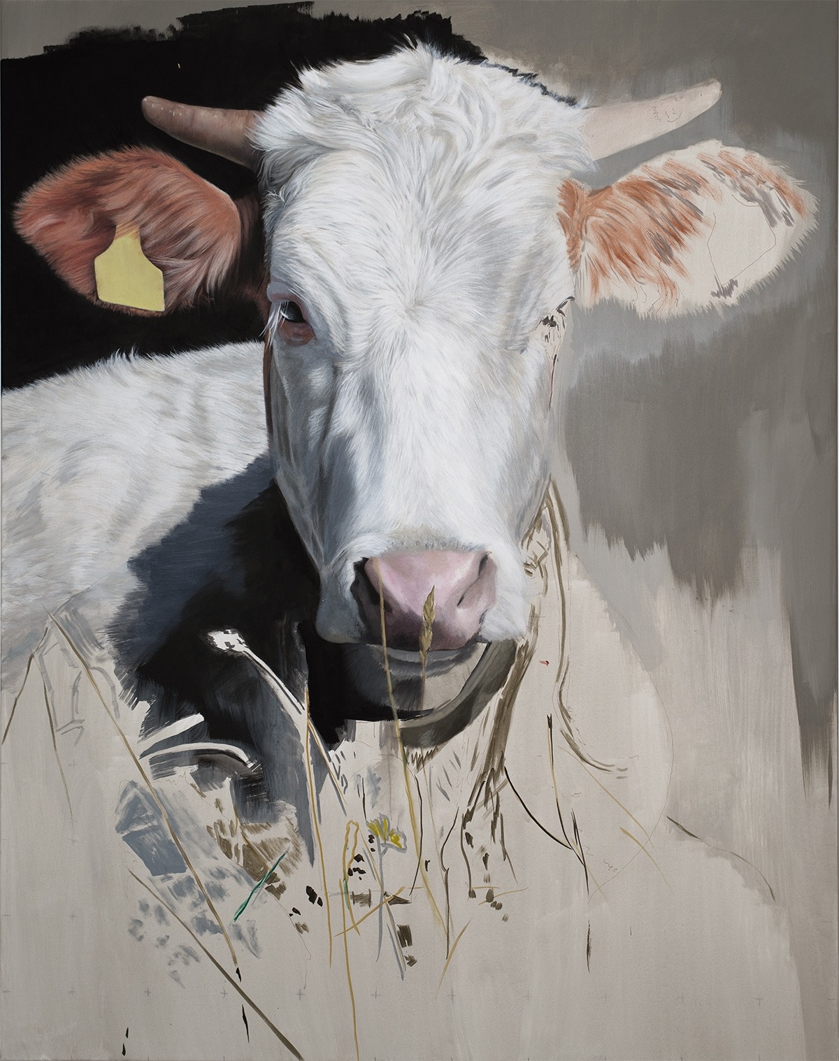 Kuh II, Acrylic on Canvas, von Diethard Sohn