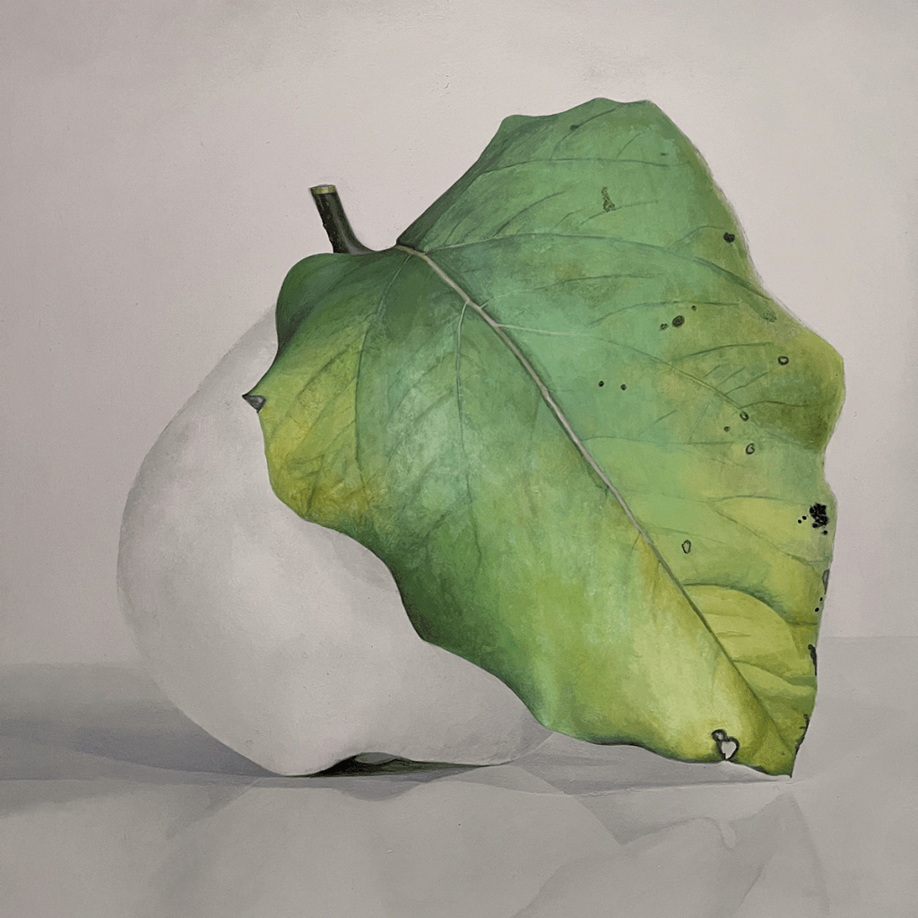 Quitte MUS-08, Acrylic on panel, 2025, von Diethard Sohn